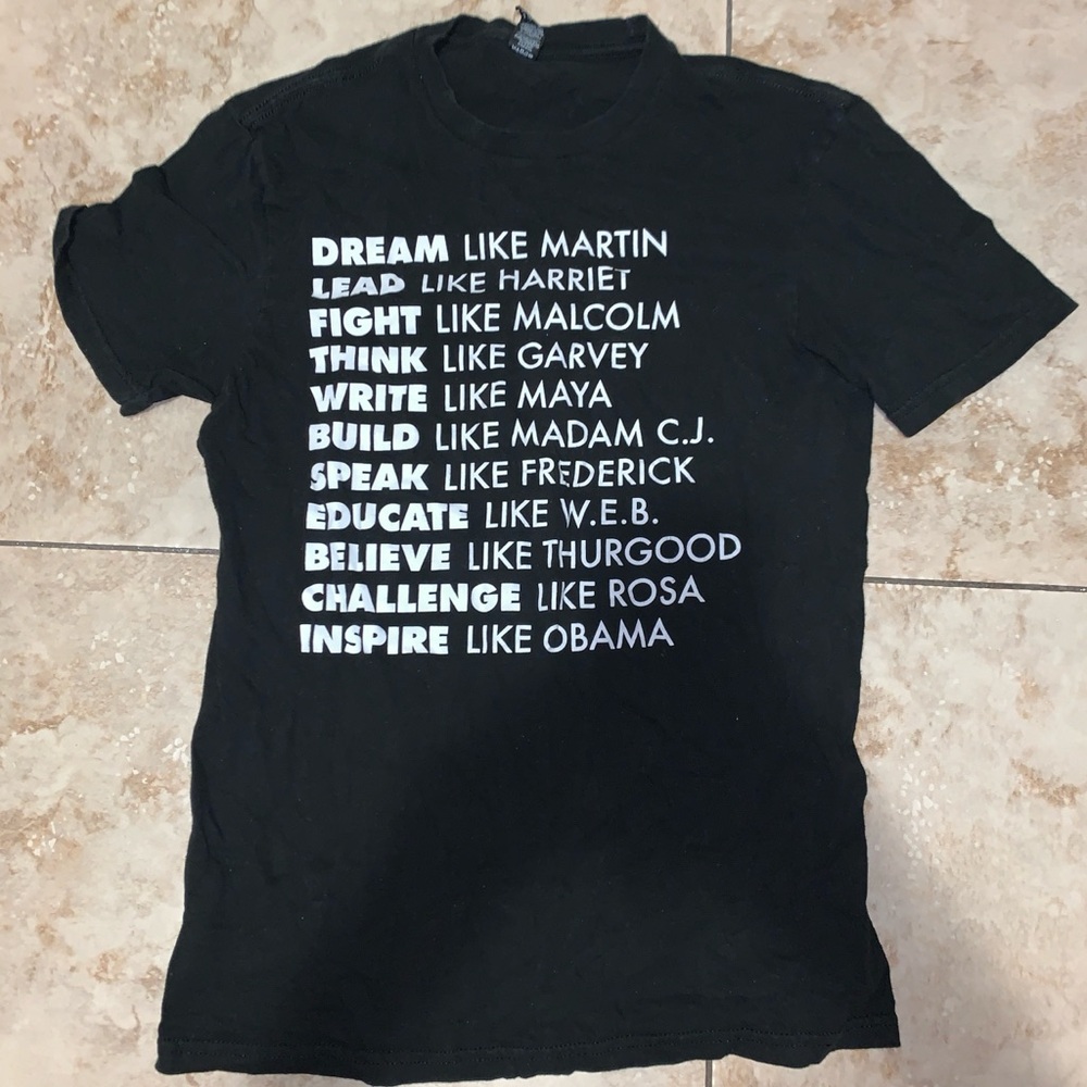 Inspirational Black T-Shirt
